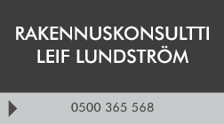 Rakennuskonsultti Leif Lundström logo